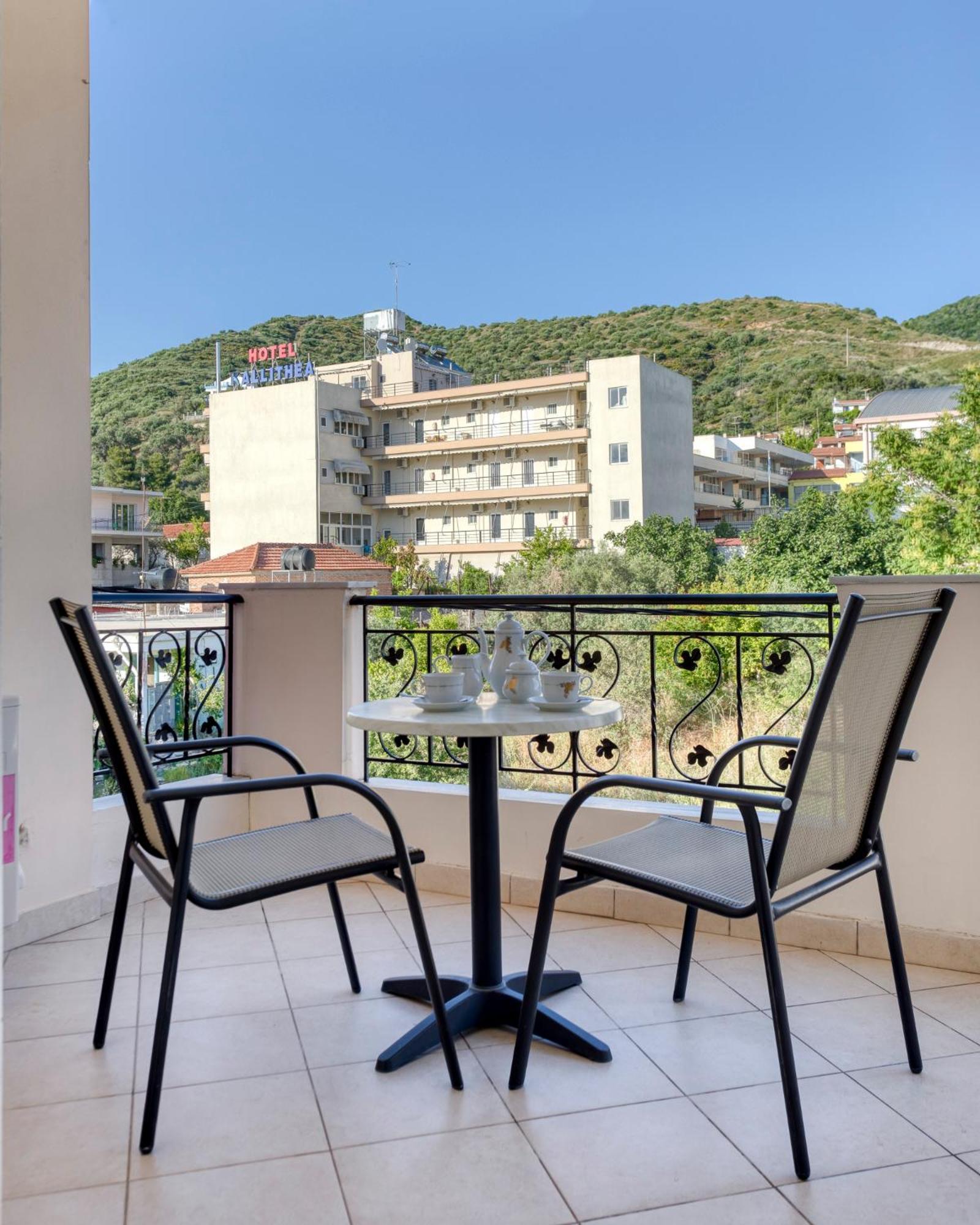Niovi Luxury Apartments Loutra Edipsou  Luaran gambar