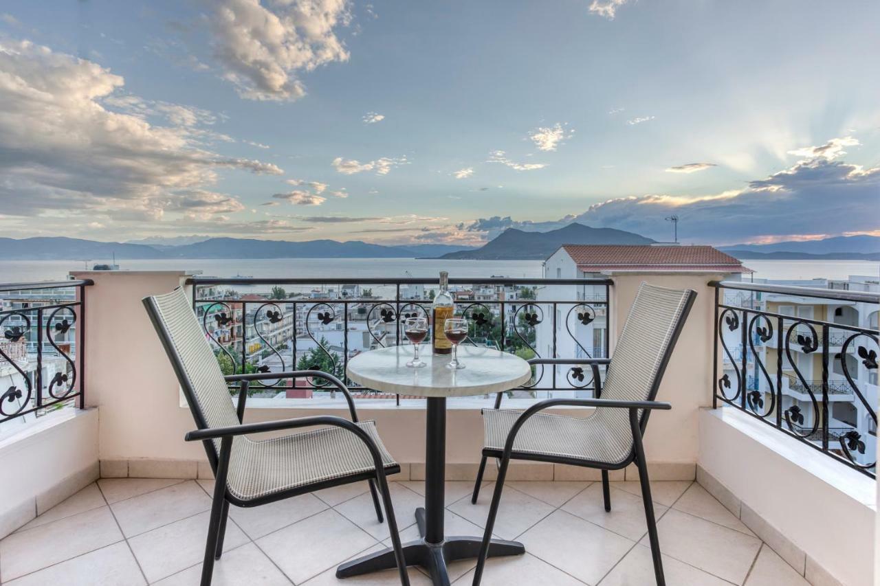 Niovi Luxury Apartments Loutra Edipsou  Luaran gambar