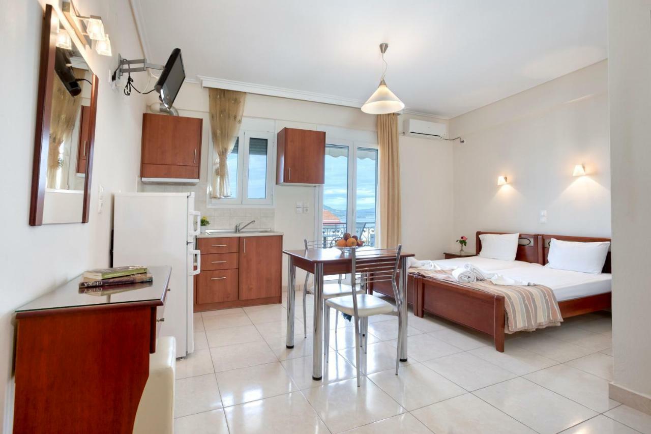 Niovi Luxury Apartments Loutra Edipsou  Luaran gambar